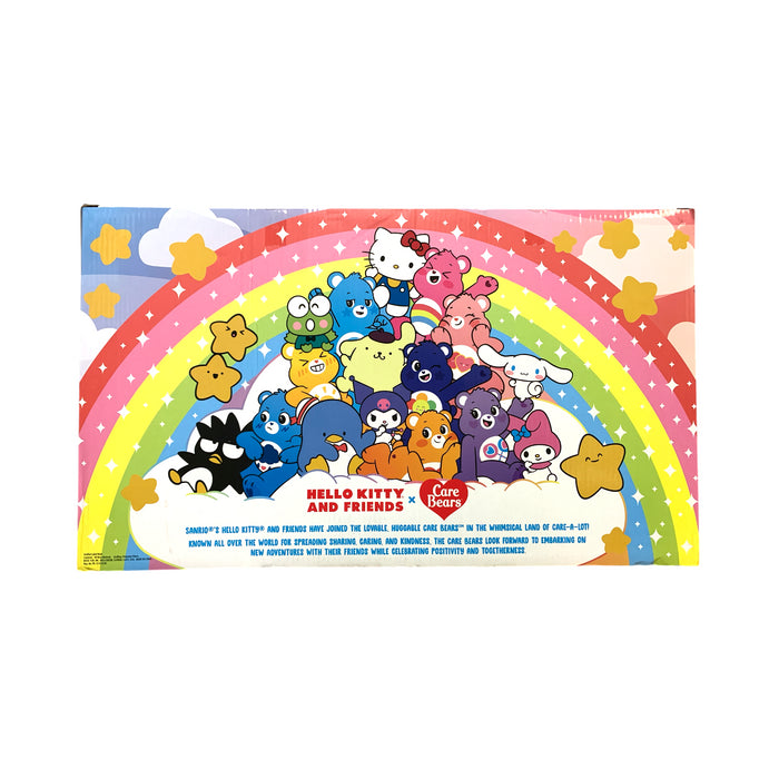 Hello Kitty & Friends X Care Bears (Blue, Pink, Yellow) Collectors Plush Set