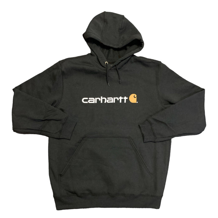 Carhartt Men's Long Sleeve Loose Fit Midweight Graphic Logo Hoodie