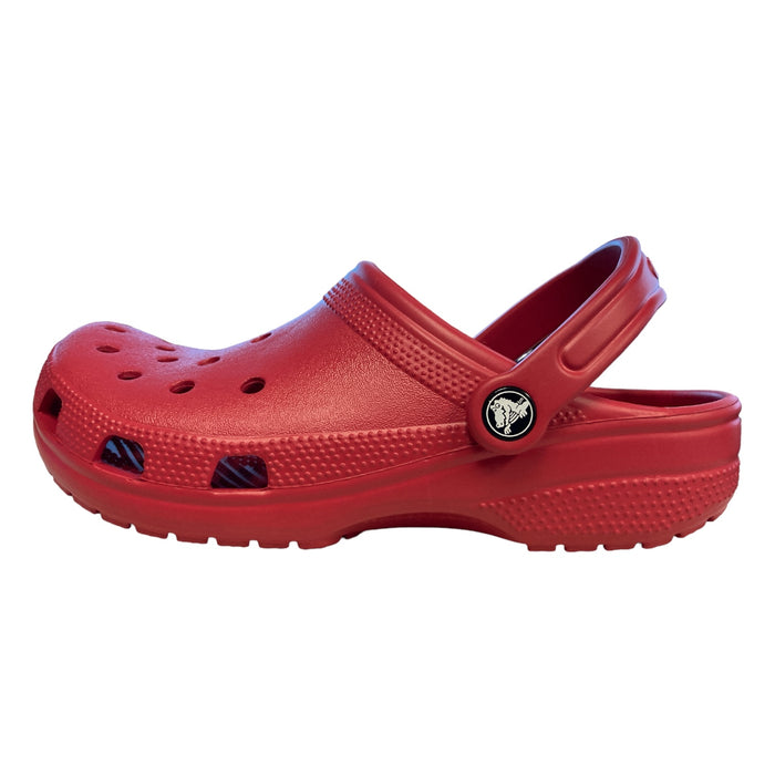 Crocs Unisex Flexible & Water Friendly Back Strap Classic Clog (Varsity Red, M6/W8)