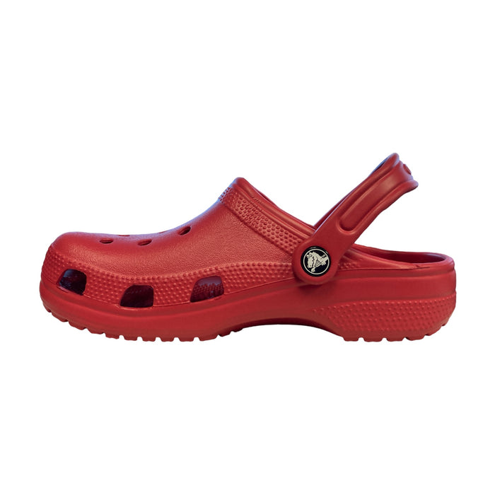 Crocs Unisex Flexible & Water Friendly Back Strap Classic Clog (Varsity Red, M6/W8)