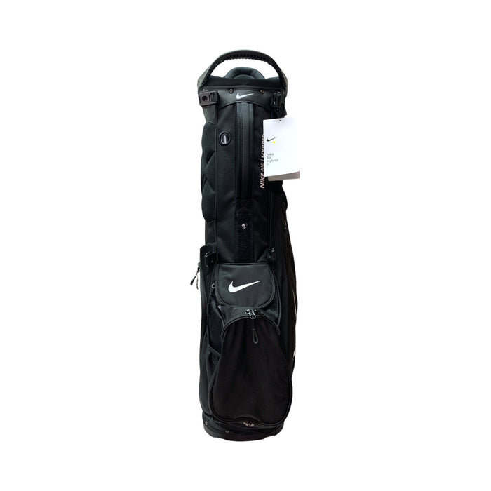 *No Strap* Nike Air Hybrid Water Resistant Self-Standing Golf Bag, Black/White