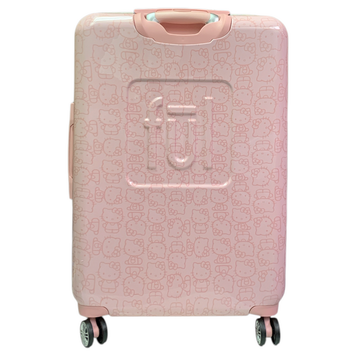 Ful x Hello Kitty 29.5" Pose Hardshell Spinner Check Luggage (Pink)
