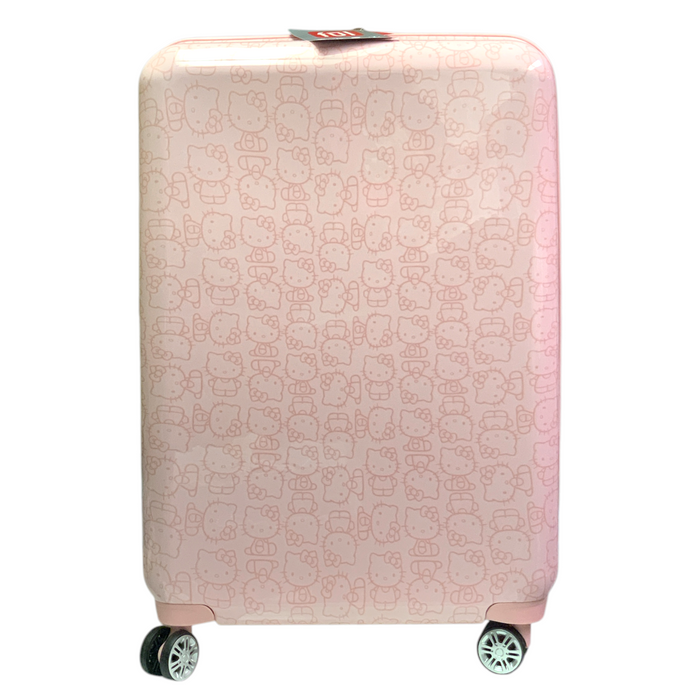 Ful x Hello Kitty 29.5" Pose Hardshell Spinner Check Luggage (Pink)