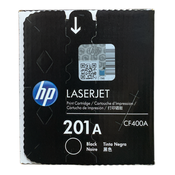 HP LaserJet 201A JetIntelligence Print Toner Cartridge, Black (CF400A)