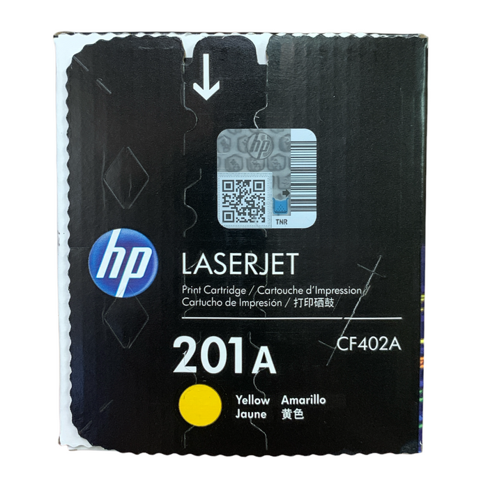 HP LaserJet 201A JetIntelligence Print Toner Cartridge, Yellow (CF402A)