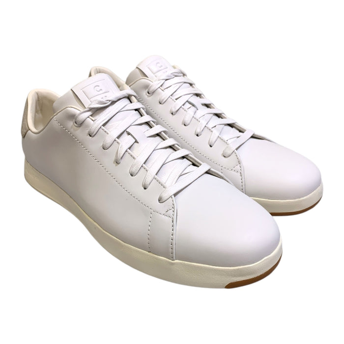 Cole Haan Mens' GrandPro Tennis Sneaker, Lace-Up Design, Leather Upper