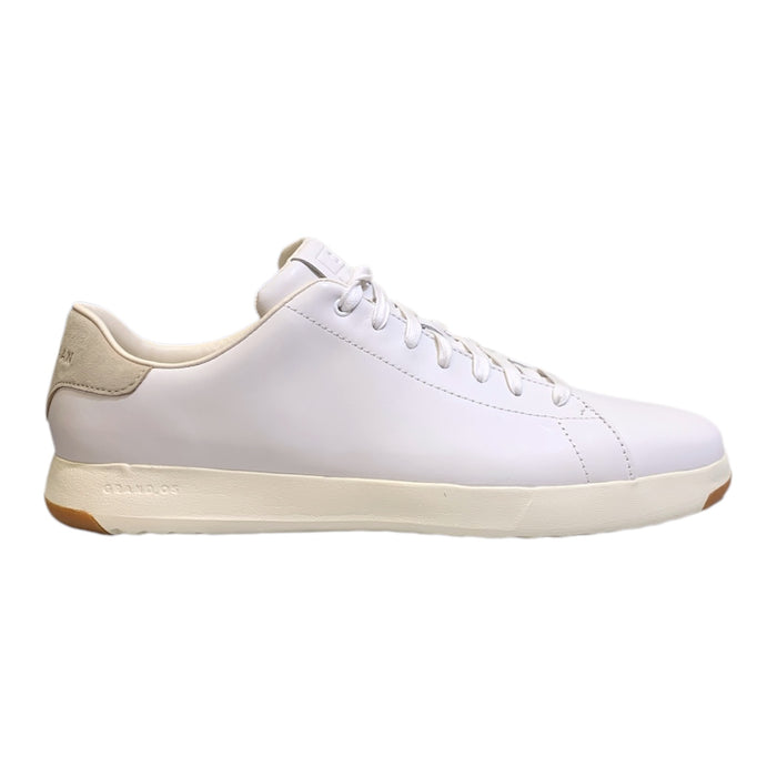 Cole Haan Mens' GrandPro Tennis Sneaker, Lace-Up Design, Leather Upper