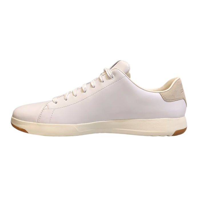 Cole Haan Mens' GrandPro Tennis Sneaker, Lace-Up Design, Leather Upper