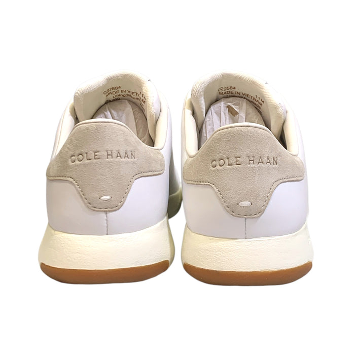 Cole Haan Mens' GrandPro Tennis Sneaker, Lace-Up Design, Leather Upper
