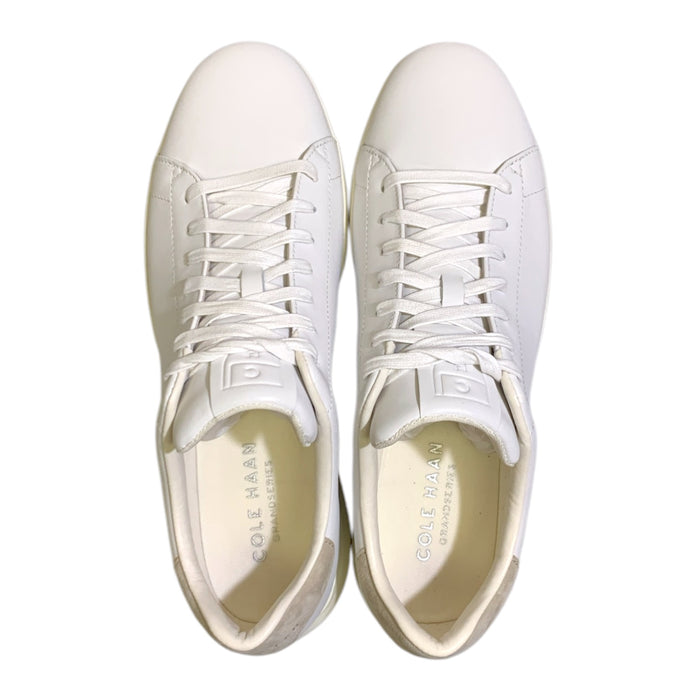 Cole Haan Mens' GrandPro Tennis Sneaker, Lace-Up Design, Leather Upper