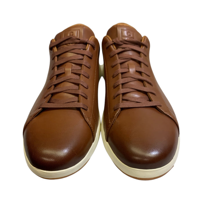 Cole Haan Mens' GrandPro Tennis Sneaker, Lace-Up Design, Leather Upper