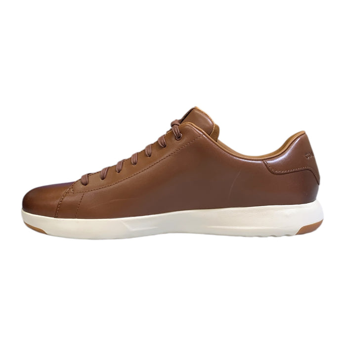 Cole Haan Mens' GrandPro Tennis Sneaker, Lace-Up Design, Leather Upper
