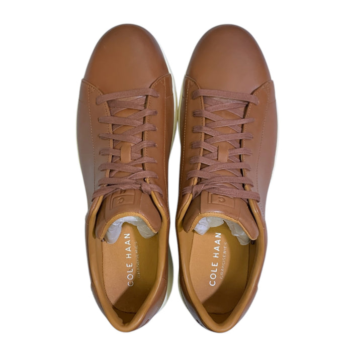 Cole Haan Mens' GrandPro Tennis Sneaker, Lace-Up Design, Leather Upper