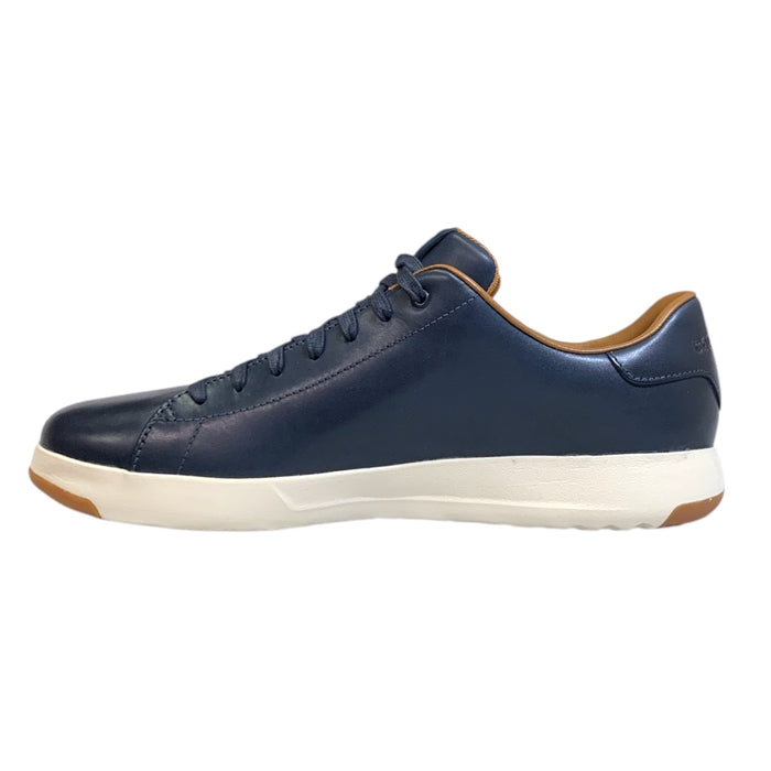 Cole Haan Mens' GrandPro Tennis Sneaker, Lace-Up Design, Leather Upper