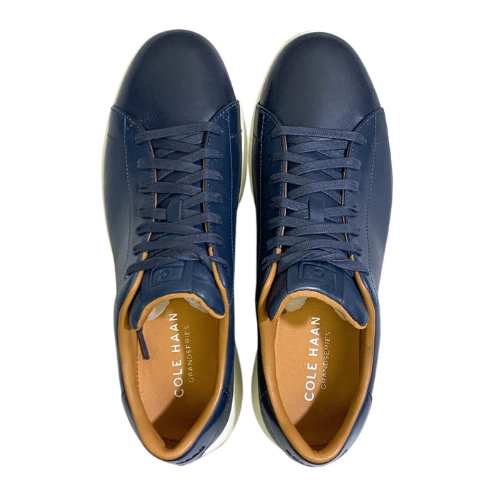 Cole Haan Mens' GrandPro Tennis Sneaker, Lace-Up Design, Leather Upper