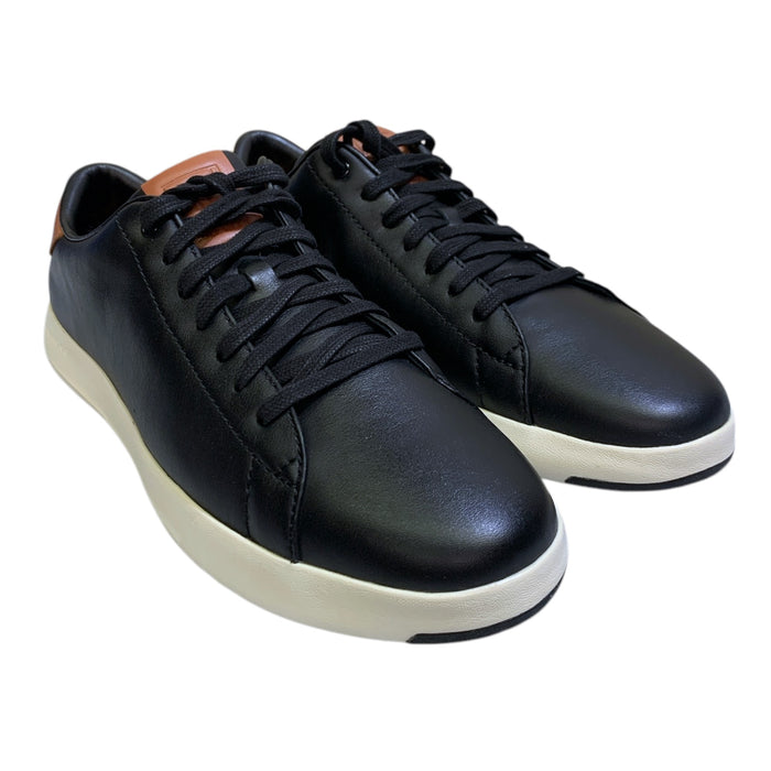 Cole Haan Mens' GrandPro Tennis Sneaker, Lace-Up Design, Leather Upper
