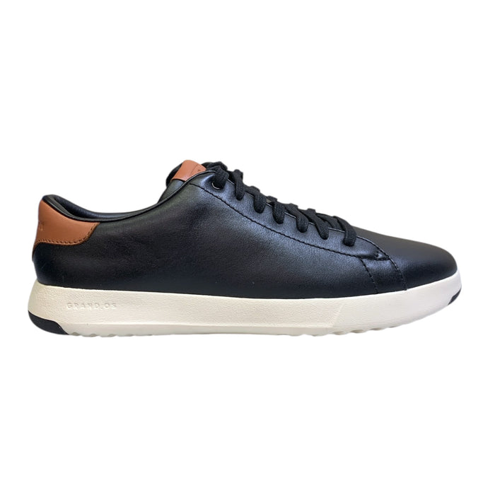 Cole Haan Mens' GrandPro Tennis Sneaker, Lace-Up Design, Leather Upper