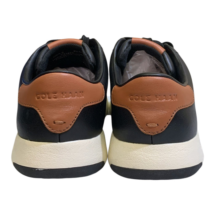 Cole Haan Mens' GrandPro Tennis Sneaker, Lace-Up Design, Leather Upper