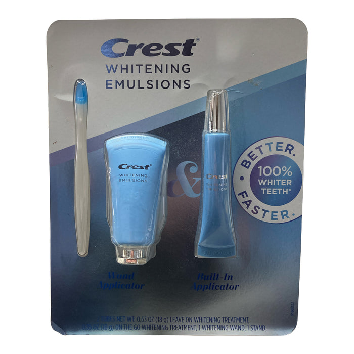 Crest Whitening Emulsions Teeth Whitening Treatment Kit