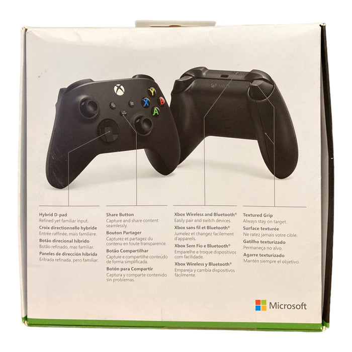 Xbox Core Wireless Gaming Controller Carbon Black Xbox Series X|S, Xbox One