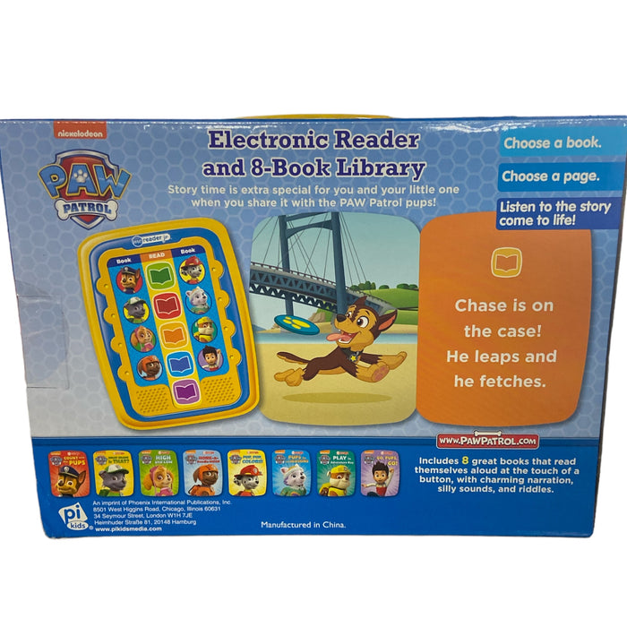 Nickelodeon PAW Patrol Electronic Me Reader Jr. 8 Sound Book Library