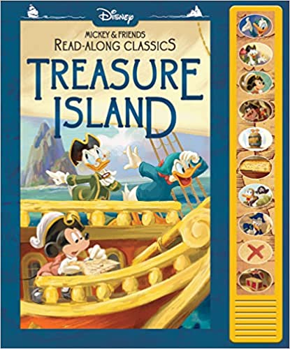 10-BUTTON SOUND BOOK DISNEY MICKEY & FRIENDS READ-ALONG CLASSICS: TREASURE ISLAND