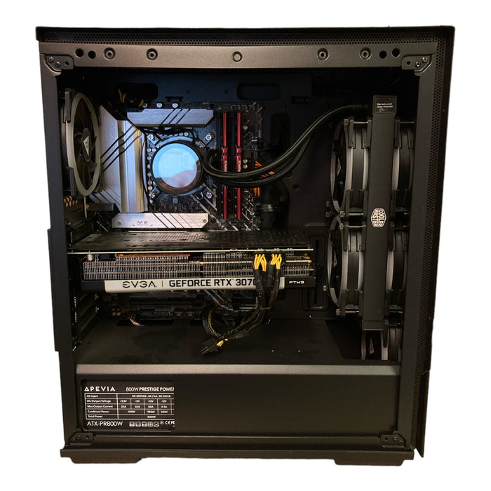 CyberPowerPC Liquid Cooled i9-12900KF 16GB DDR4 GeForce 3070Ti 1TB HDD, 1TB SSD Win 11