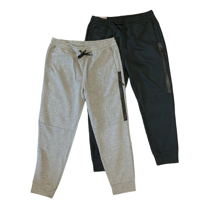 Member's Mark Men's Double Knit Active Jogger Sweatpants w/ Zip Up Side Pocket