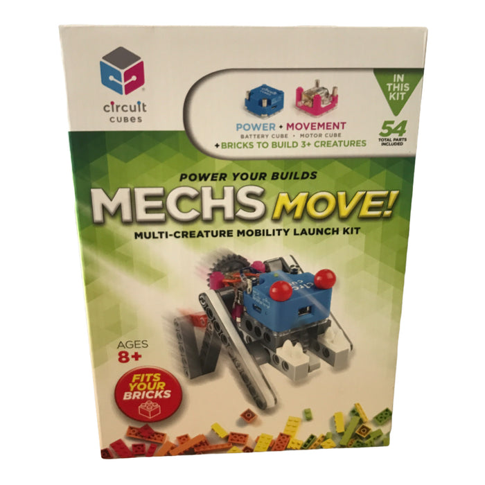 Circuit Cubes Mechs Move! Multi-Creature Mobility Launch Kit - Engineering STEM