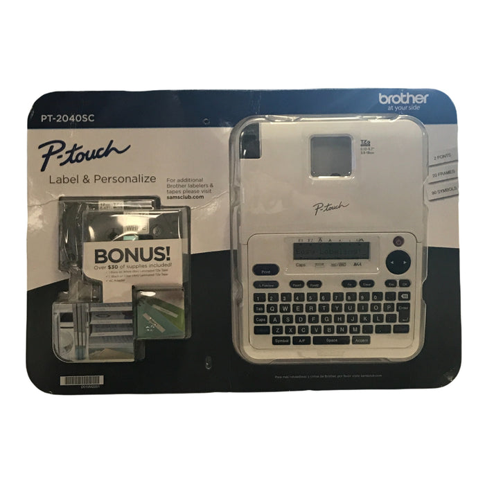 Brother P-Touch Home & Office Label Maker PT-2040SC