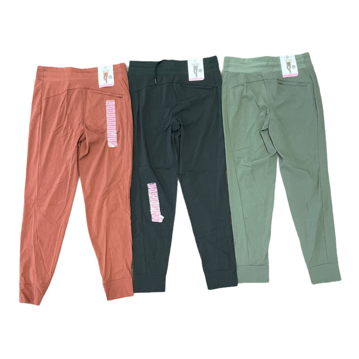 Member's Mark Ladies Moisture Wicking Woven Trek Jogger Pants w/ Zip Pockets