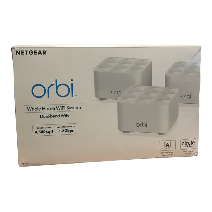 NETGEAR Orbi Whole Home Mesh WiFi System (RBK13)