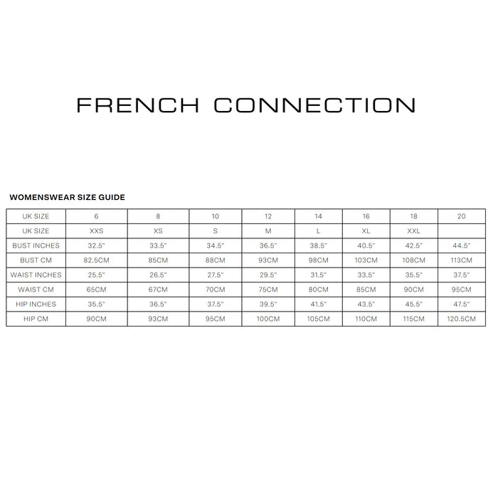 French Connection Women's Soft Flattering Fit Scoop Neck Bow Tank Top