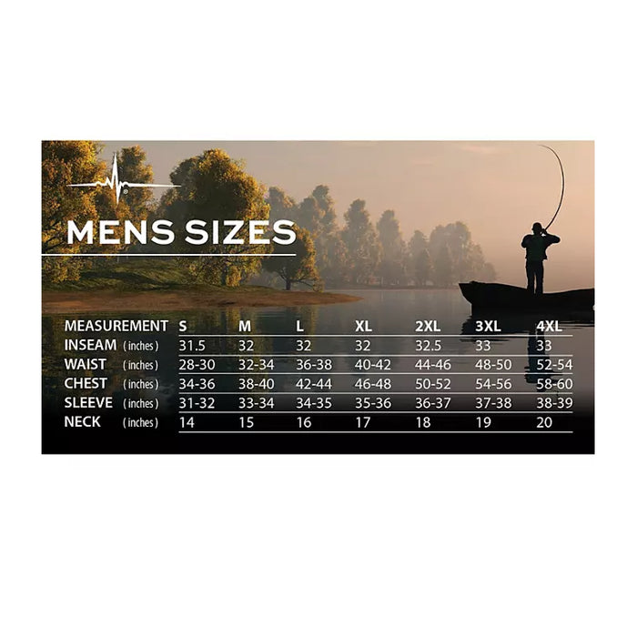 Habit Men's Long Sleeve Blue Springs 40+ UPF Quick Dry Shirt, TS10480