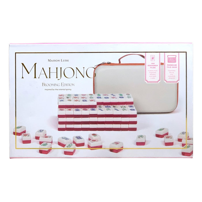 Maison Lude Mahjong Set - 160 Tiles + Vegan Leather Tile Bag