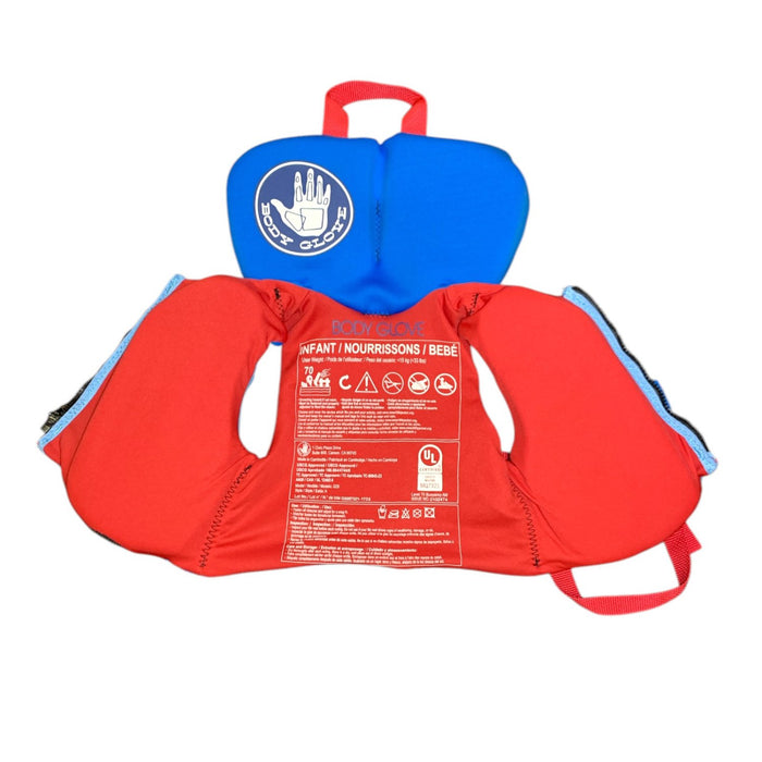Body Glove Infant PFD Life Jacket, Less than 33 lbs., Blue