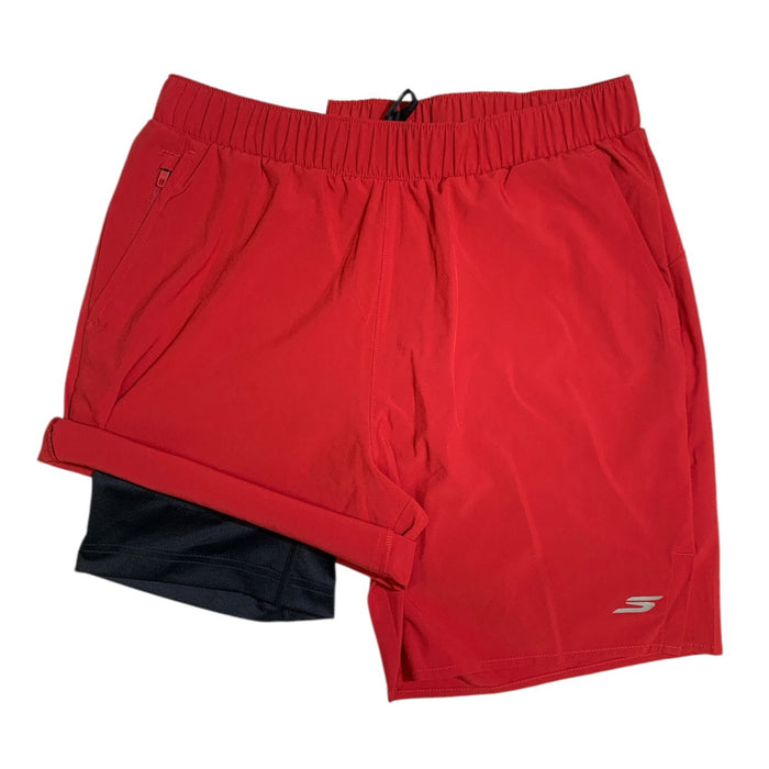 Skechers Men's Performance Short, 7-Inch Inseam with Breathable Inner Short