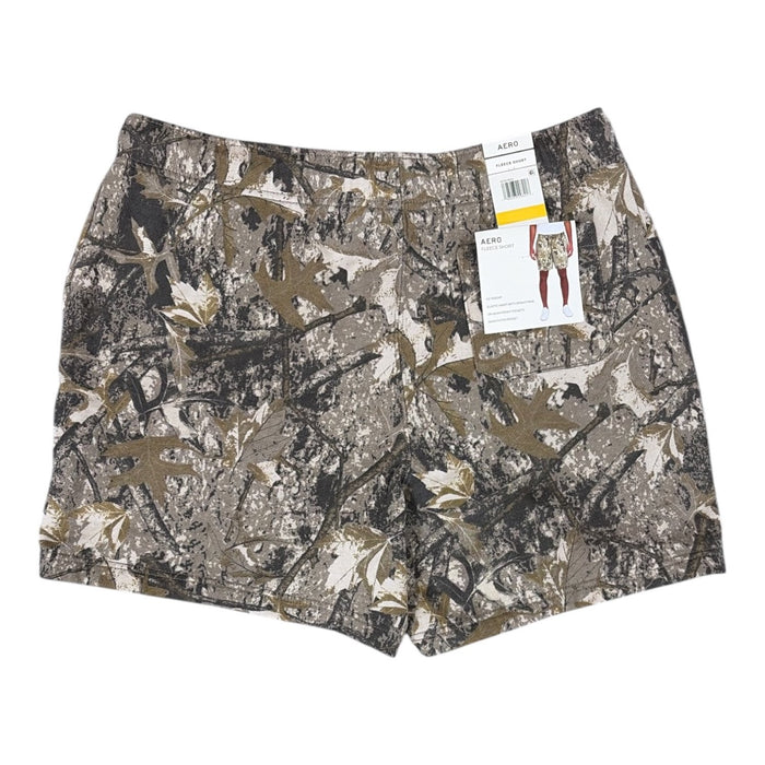Aeropostale Men's Ultra Soft Relaxed Fit Fleece Pull-On Shorts