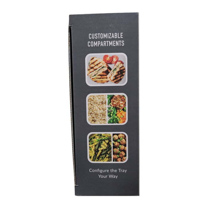 Bentgo MicroSteel Leak-Proof Meal Storage & Lunch Box with Removable Divider