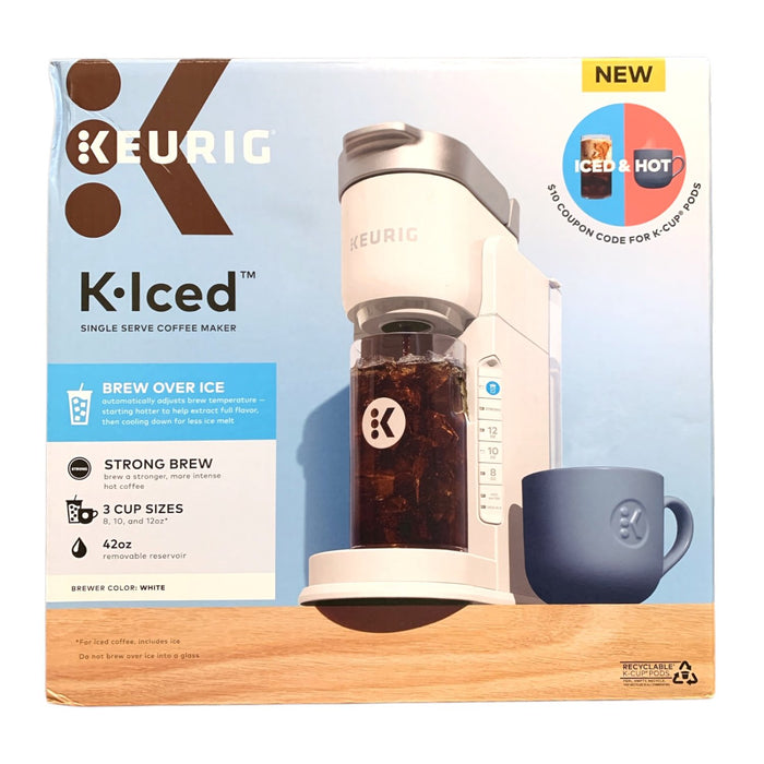Keurig K-Iced Single Serve Coffee Maker with Brew Over Ice Function