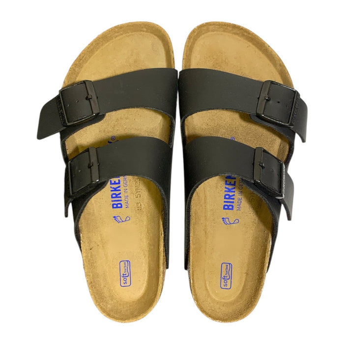 Birkenstock Arizona BS Unisex Birko-Flor Two-Strap Sandal, Natural Cork Footbed