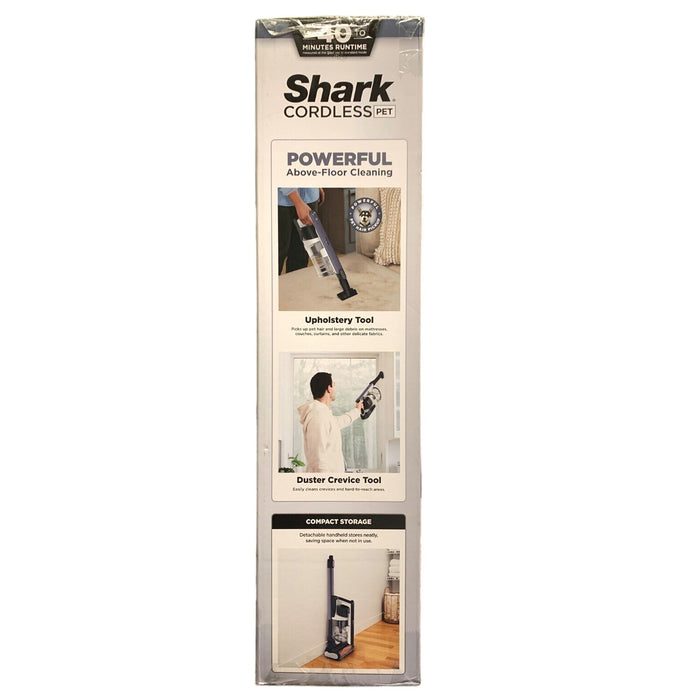 Shark Cordless Pet Stick Vacuum with Floor Detect & Turbo Pro Nozzle Technology