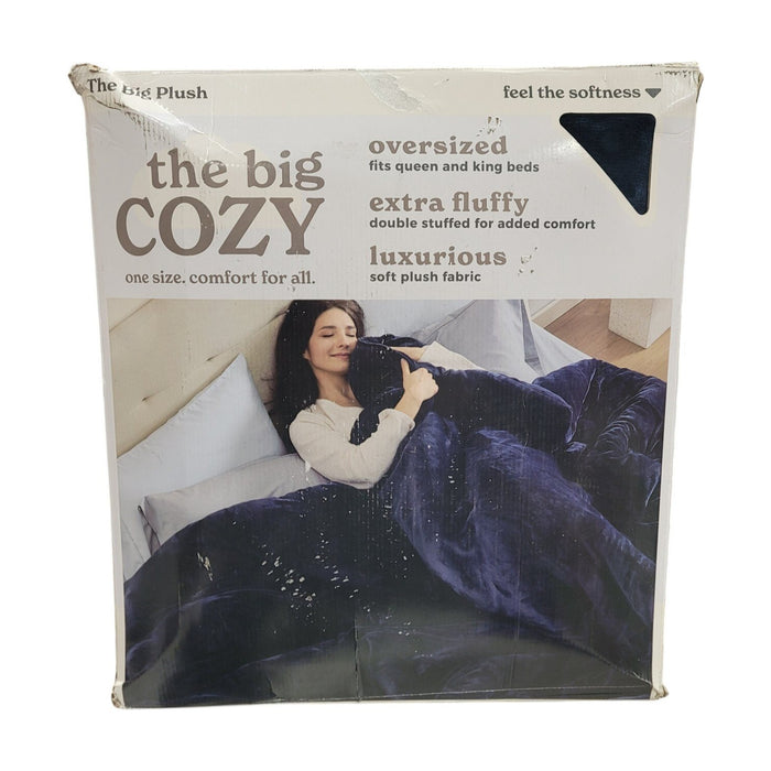 Plush Cozy The Big Cozy Plush Comforter, 106" x 94 ", Oversized & Luxurious