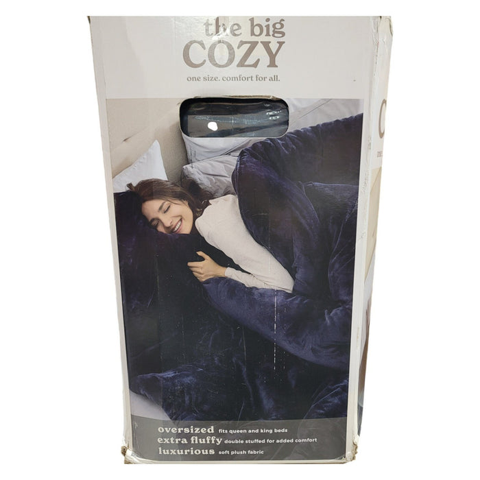 Plush Cozy The Big Cozy Plush Comforter, 106" x 94 ", Oversized & Luxurious