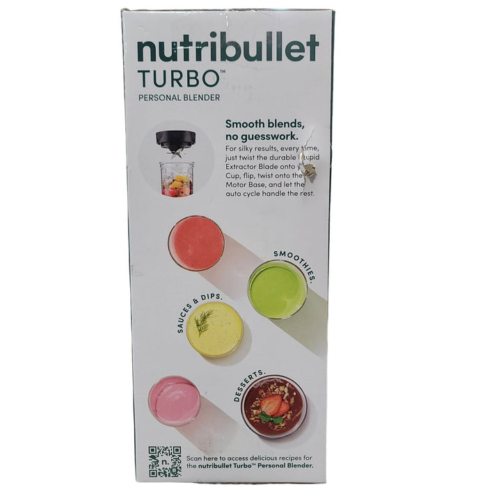 nutribullet Turbo NB70400 Blender, 1000W High-Speed Personal Blender