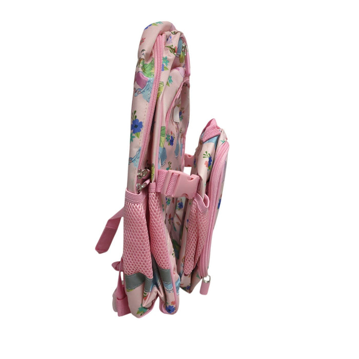 Bioworld Kids Licensed 16" Backpack & Lunch Bag Set, Disney Princess