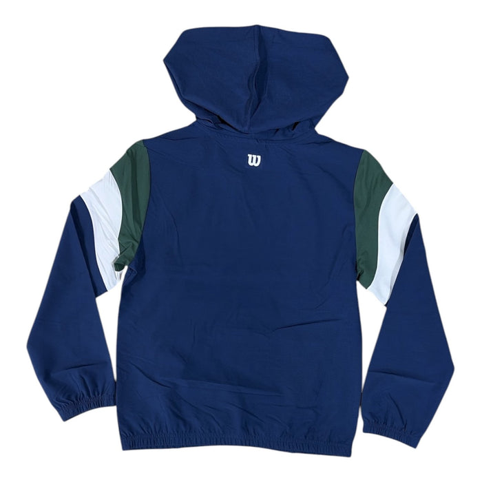 Wilson Boys 1/4 Zip Hooded Windbreaker Pullover