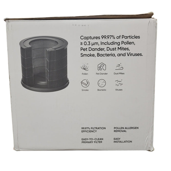 smartmi Filter Replacement - H13 True HEPA, Preliminary Layer and Inner Layer