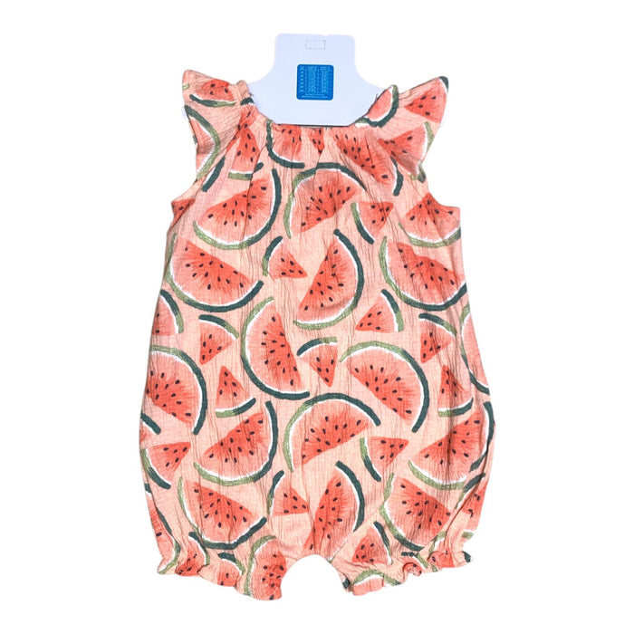Carter's Baby Girl's Short Sleeve Snug-Fit One-Piece Romper, Button Snaps