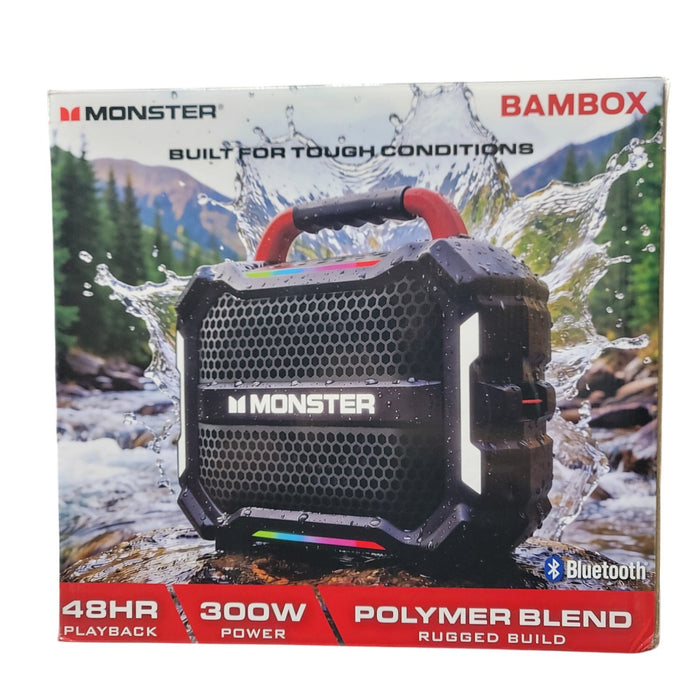 Monster Bambox Portable Rugged Bluetooth Speaker